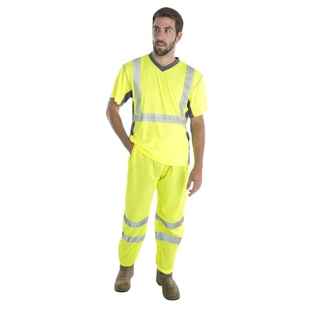 Pants, Lime, 2 in Silver Reflective Tape MPN:P1012XL/3XL