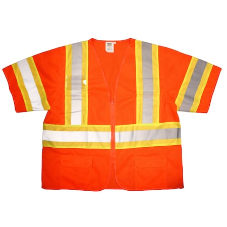 Safety Vest, Lime Mesh, Type R, Class 3 MPN:V3200M
