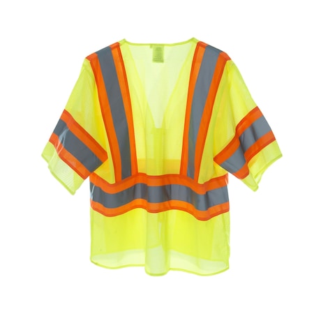 Safety Vest, Lime Mesh, Type R, Class 3 MPN:V3201L