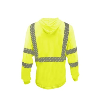 Safety Shirt, Long Sleeves, Lime MPN:V6112XL