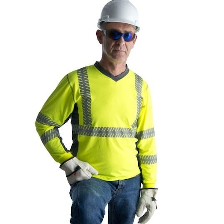 Shirt, Type R, Class 3, Lime MPN:VB221PFRS
