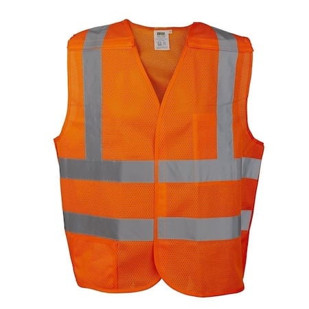 Breakaway Safety Vest, Class 2, Orange MPN:VB230PXL