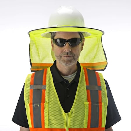 Hard Hat, Neck Shade, Lime MPN:VHB101