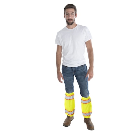 Leg Gaiters, Class E, Lime, PR MPN:VLG201