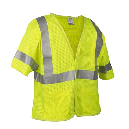 Modacrylic Safety Vest, Class 3 MPN:VMFR3014XL