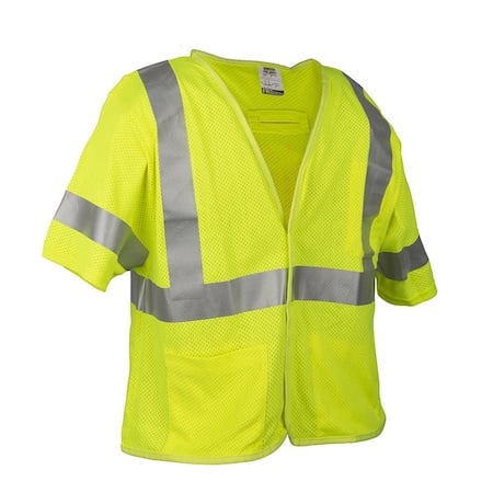 Modacrylic Safety Vest, Class 3 MPN:VMFR301M