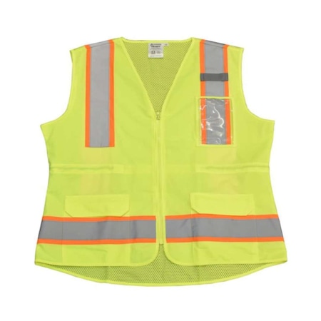 Surveyors Vest, Ladies Lime Mesh MPN:VW273PM
