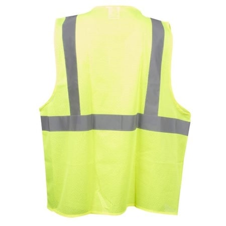 Safety Vest, Class 2, 2 In Reflective Tape MPN:VZ261P5XL