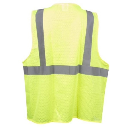 Safety Vest, Class 2, 2 In Reflective Tape MPN:VZ261PL