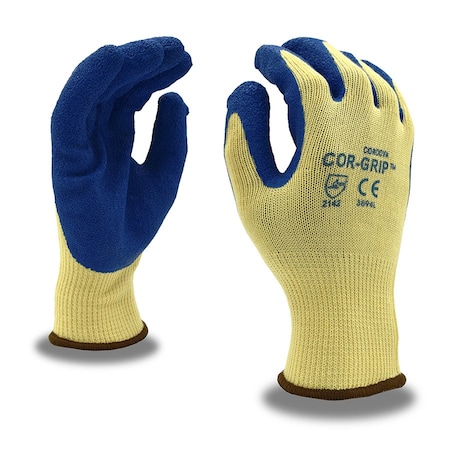 Gloves, Latex, Crinkle, 10 Ga, Yellow, PK12 MPN:3894M