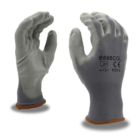 Gloves, 13 Ga, White PU Palm Coating, PK12 MPN:6895CGXXS