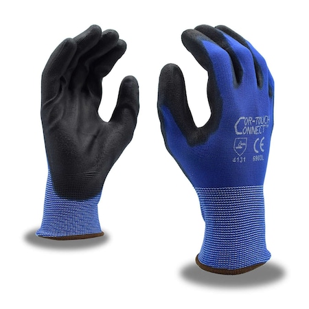 Glove, Blk Polyurethane Palm Coating, PK12 MPN:6903XS