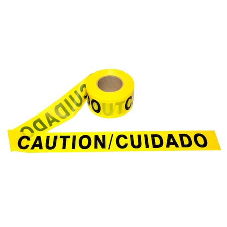 Barricade Tape, 2.0 Mil Yellow, PK12 MPN:T20103