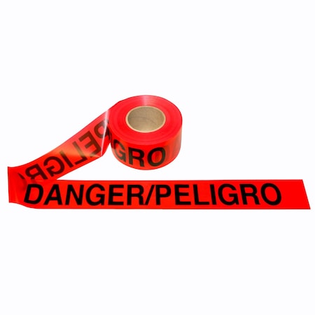 Barricade Tape, 2.0 Mil, Red, PK12 MPN:T20213