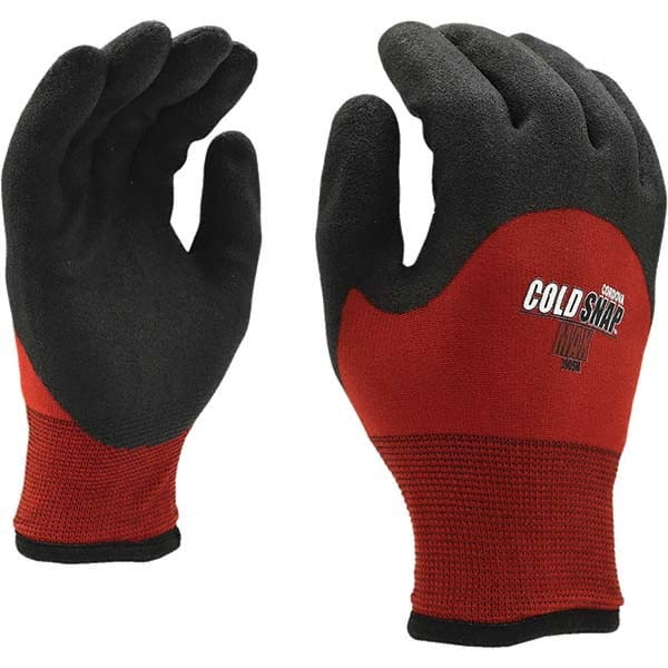 General Purpose Work Gloves: X-Large, Polyvinylchloride Coated, Brushed Acrylic Inner & Nylon Outer MPN:3905XL