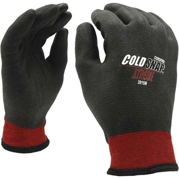 General Purpose Work Gloves: Large, Polyvinylchloride Coated, Nylon MPN:3915L