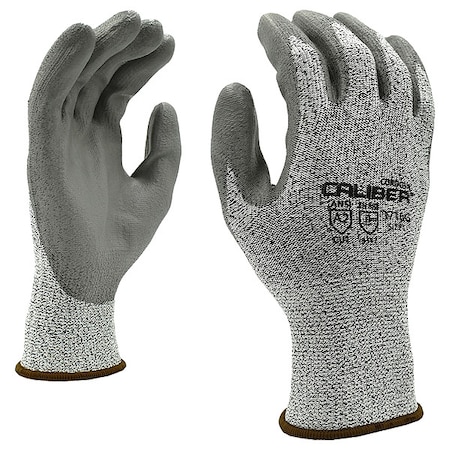 Cut Resistant Coated Gloves, Cut Level A2, Polyurethane, S 1 PR MPN:3716GS
