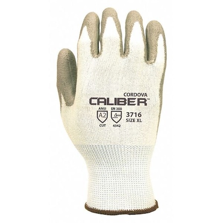 Cut-Resistant Coated Gloves, Cut Level A2, Foam Nitrile, L 1 PR MPN:3716L