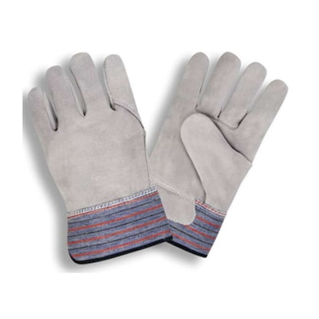 Split Cowhide Leather Palm Gloves, PK12 MPN:7330