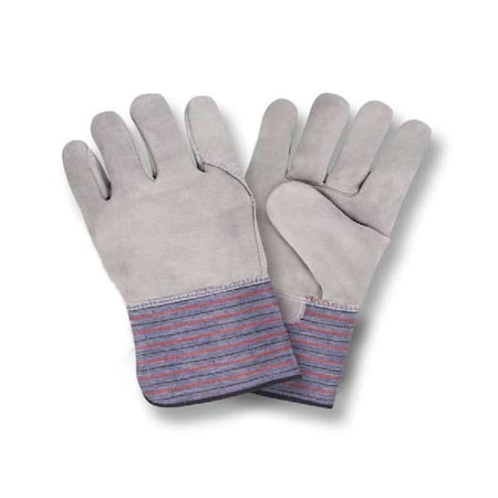 Split Cowhide Leather Palm Gloves, XL MPN:7340XL