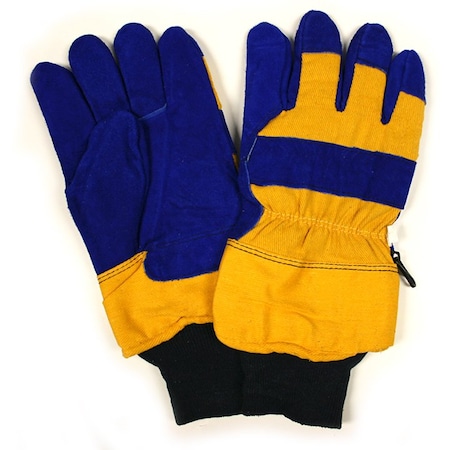 Glove, Cowhide, Split, Lined, PK12 MPN:7465LKW