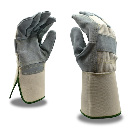 Glove, Cowhide, Side, Split, PK12 MPN:7550XL