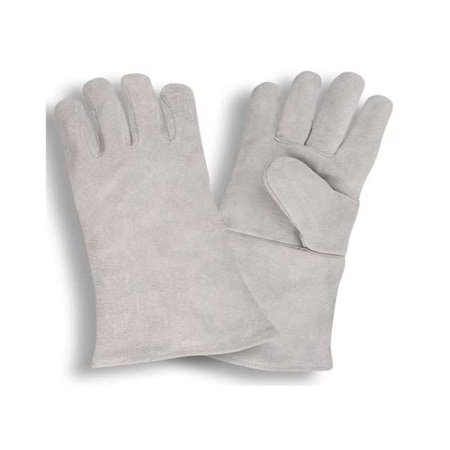 Welder Gloves, Gray Shoulder, PK12 MPN:7602