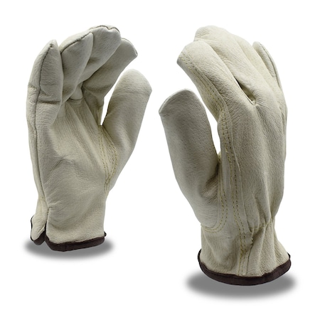 Driver Glove, Pigskin, Premium, Grain, PK12 MPN:8922S