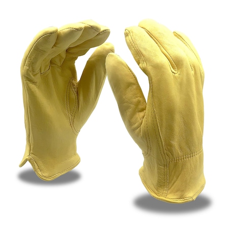 Leather Driver Glove, Grain Deerskin, PK12 MPN:90002