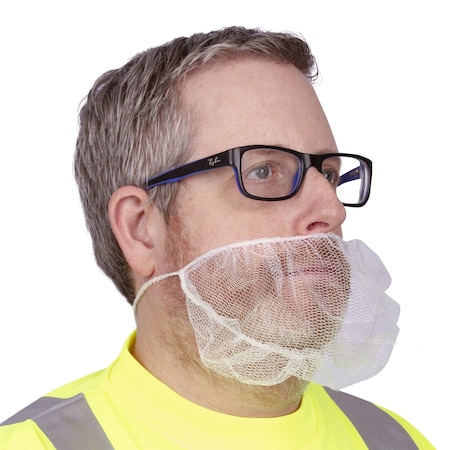 Beard Cover, Nylon, PK1000 MPN:BN/10