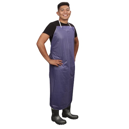 Apron, 6 Mil Vinyl, Blue MPN:RA06B48