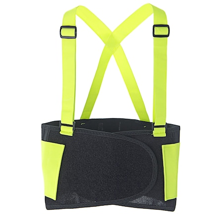 Back Support Belt, High Visibility, Lime MPN:SB1002XL