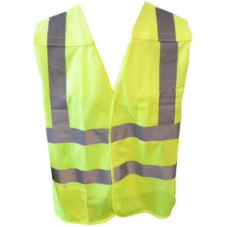 Breakaway Safety Vest, 5 Pt, Class 2, Xl MPN:VB231PXL