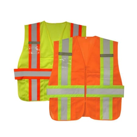 Expandable Vest Three Outside, Class II MPN:VS291P2XL/5XL