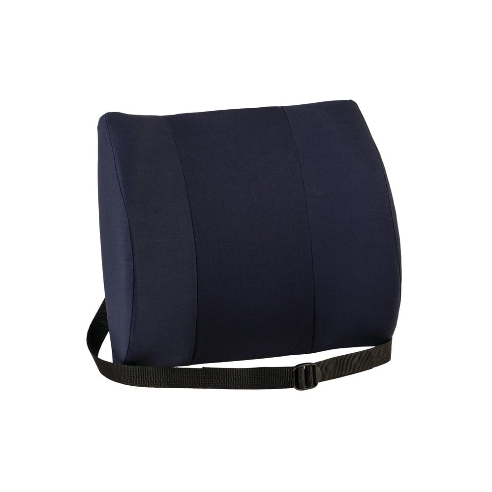 Sitback Rest Lumbar Support Cushion, 13inH x 14inW x 5inD, Blue (Min Order Qty 2) MPN:BAK-400-BL