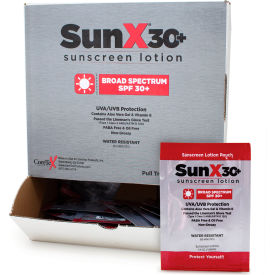 CoreTex® Sun X 30 91663 Sunscreen Lotion SPF 30+ Lotion Pouch Wallmount 50 Packets 91663