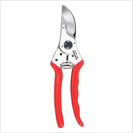 Bypass Pruner, Bypass Blade, 1 in Cut Cap, Steel 2-3/4 in L Blade, Aluminum Handle, Rubber Grip MPN:BP 4250