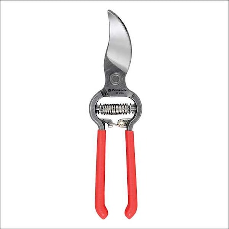Pruner, Bypass Blade, 3/4 in Cut Cap, Forged Steel Alloy 2-3/4 in L Blade, Rubber Grip MPN:BP3160