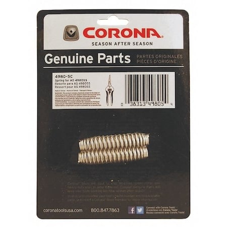 Springs For AG 4980SS MPN:4980-5C