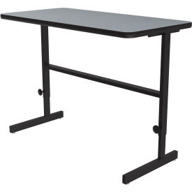 Correll Adjustable Standing Height Workstation - 48