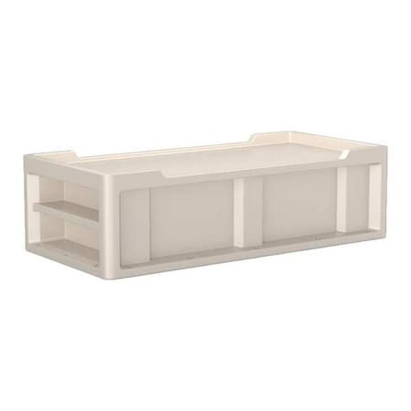 Institutional Bed, 86 in L, Stone Gray MPN:7801SG