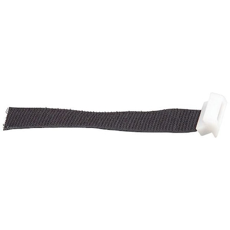 Security Curtain Tab, Hook-and-Loop, Black MPN:CTAB4