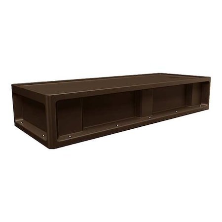 Institutional Bed, 79 in L, Brown MPN:7500BN