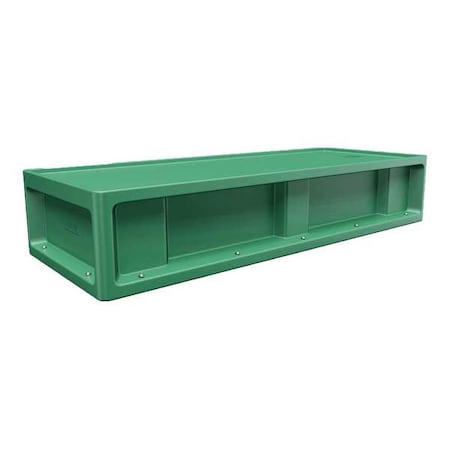Institutional Bed, 79 in L, Green MPN:7500GN