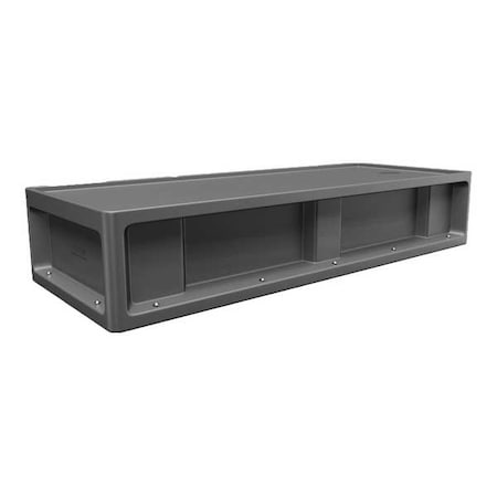 Institutional Bed, 79 in L, Gray MPN:7500GY
