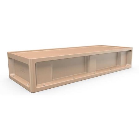 Institutional Bed, 79 in L, Sand MPN:7500SD