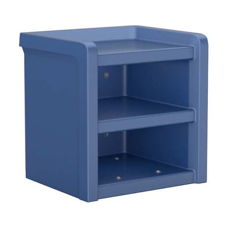 Nightstand, 21.5 in H, Midnight Blue MPN:7602MB