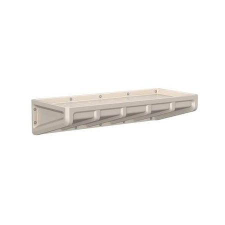 Institutional Bed, 81 in L, Stone Gray MPN:7701SG
