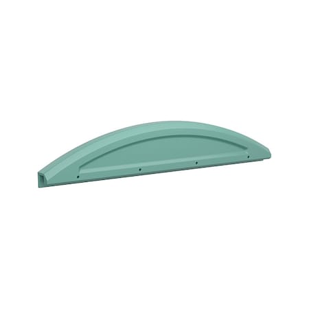 Bunk Safety Rail, 61 1/2 in W, Aqua MPN:7702AQ