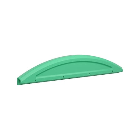 Bunk Safety Rail, 61 1/2 in W, Green MPN:7702GN